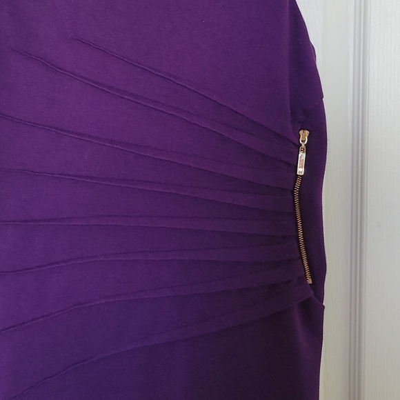 Purple sheath dress - Picture 2 of 4